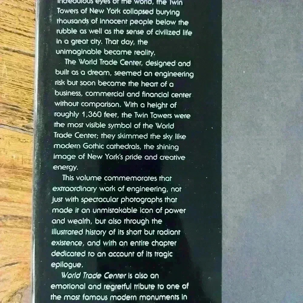 WORLD TRADE CENTER Giants that Defied the Sky book - Picture 2 of 5